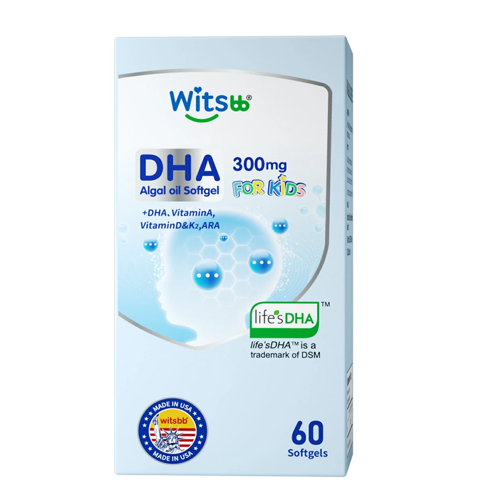 Witsbb DHA Algae Oil Capsules