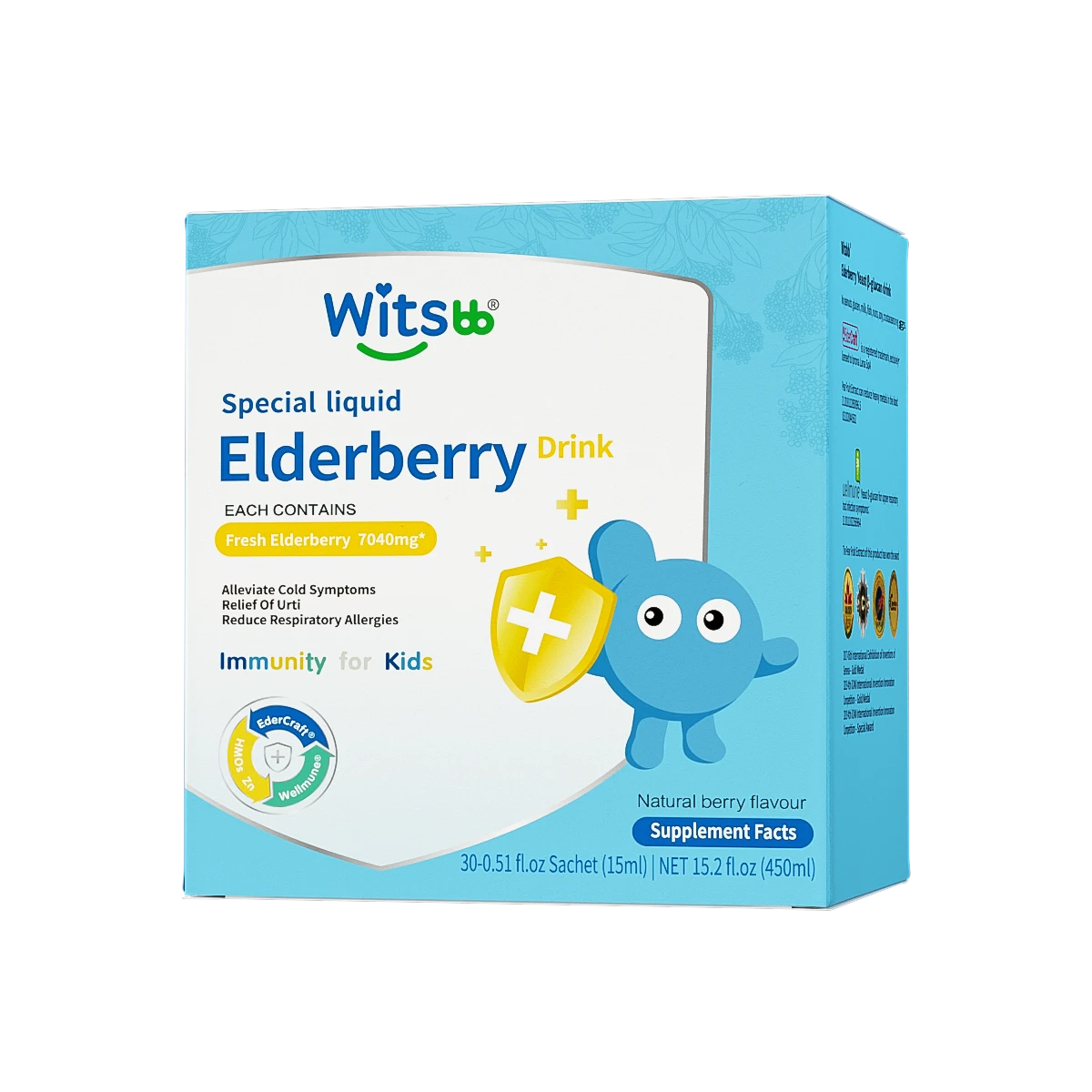 Witsbb Elderberry Yeast β-Glucan Drink