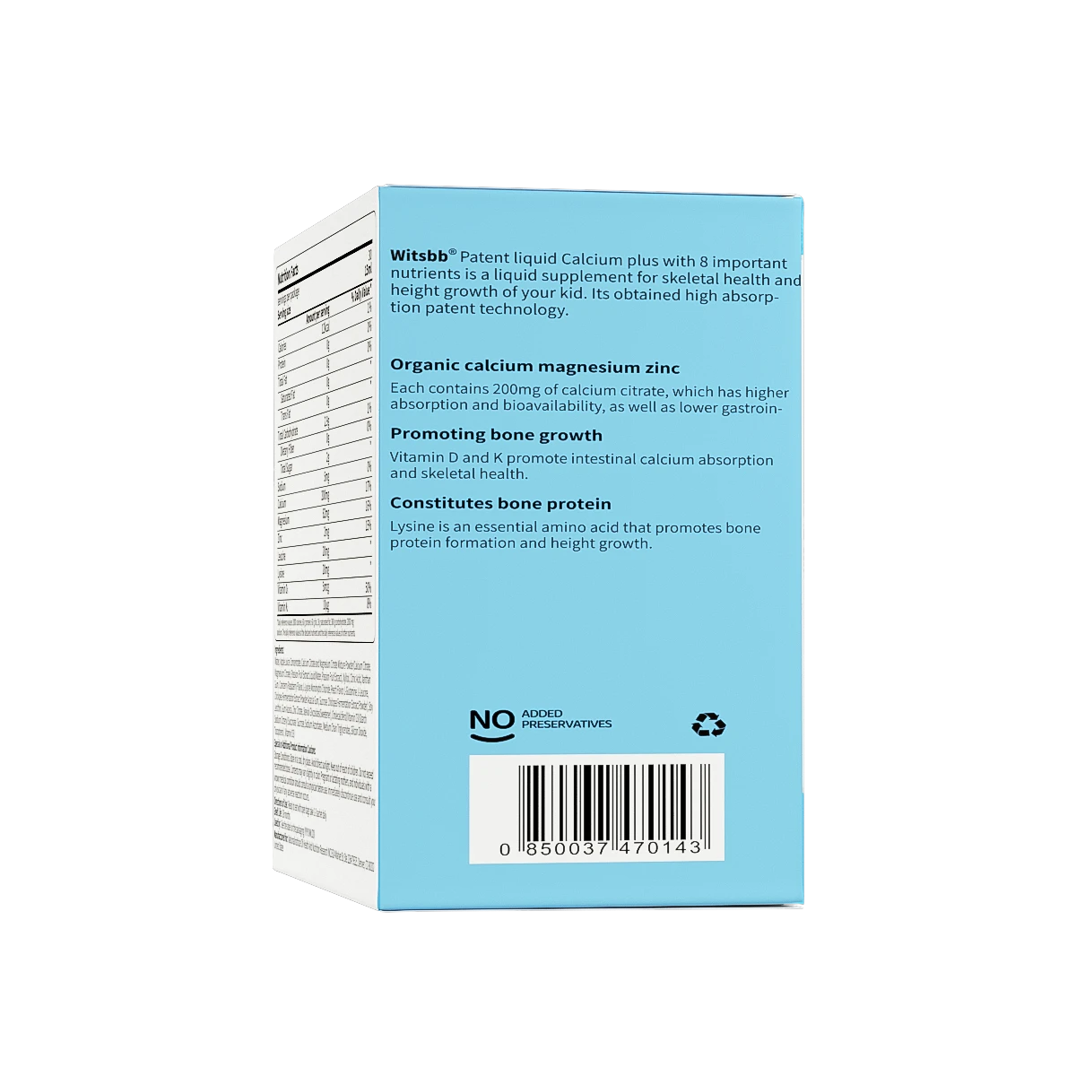 Witsbb Elderberry Yeast β-Glucan Drink view 4